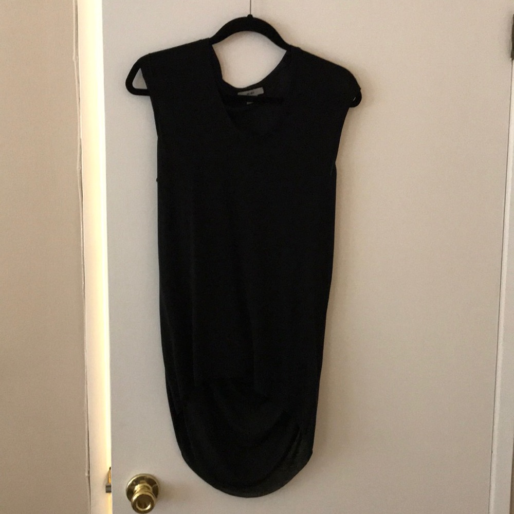Helmut Long flowing muscle shirt